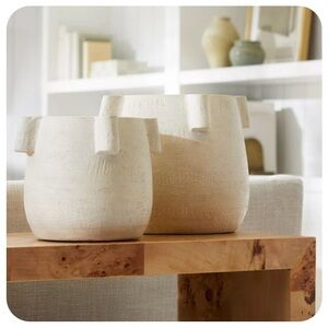 Studio McGee Geo Handled Planter